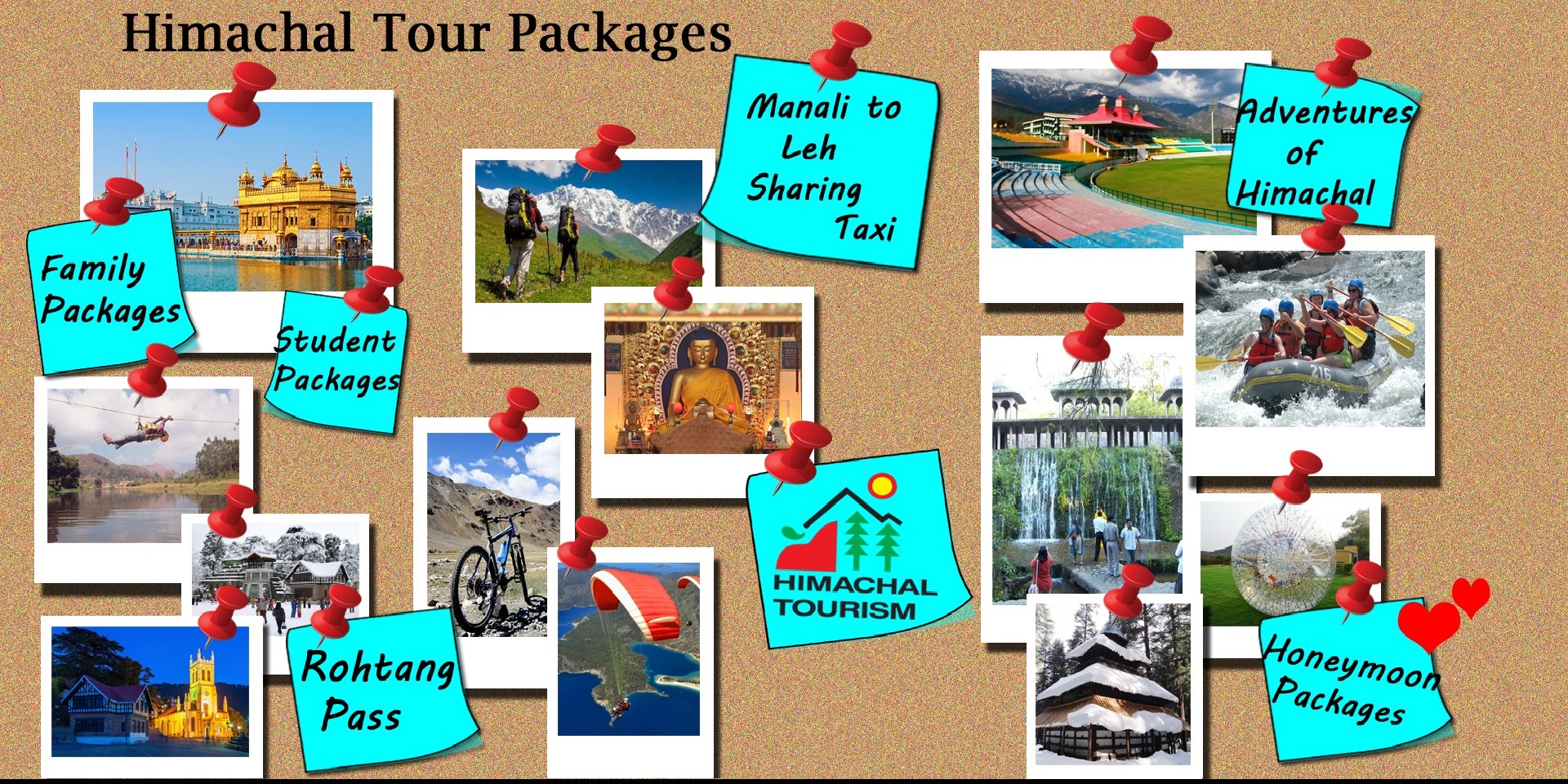 Cheap Himachal Pradesh 07 Nights 08 Days Tour Package from Mumbai